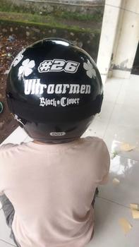 Product Review of CUTTING STICKER NAMA CUSTOM REFLECTIVE & HOLOGRAM TULISAN BEBAS from U**n 0