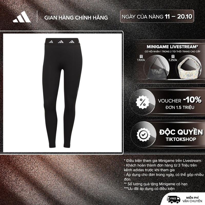 adidas Tập luyện & Gym & Training Quần Legging 7/8 Techfit Nữ Đen HF6680