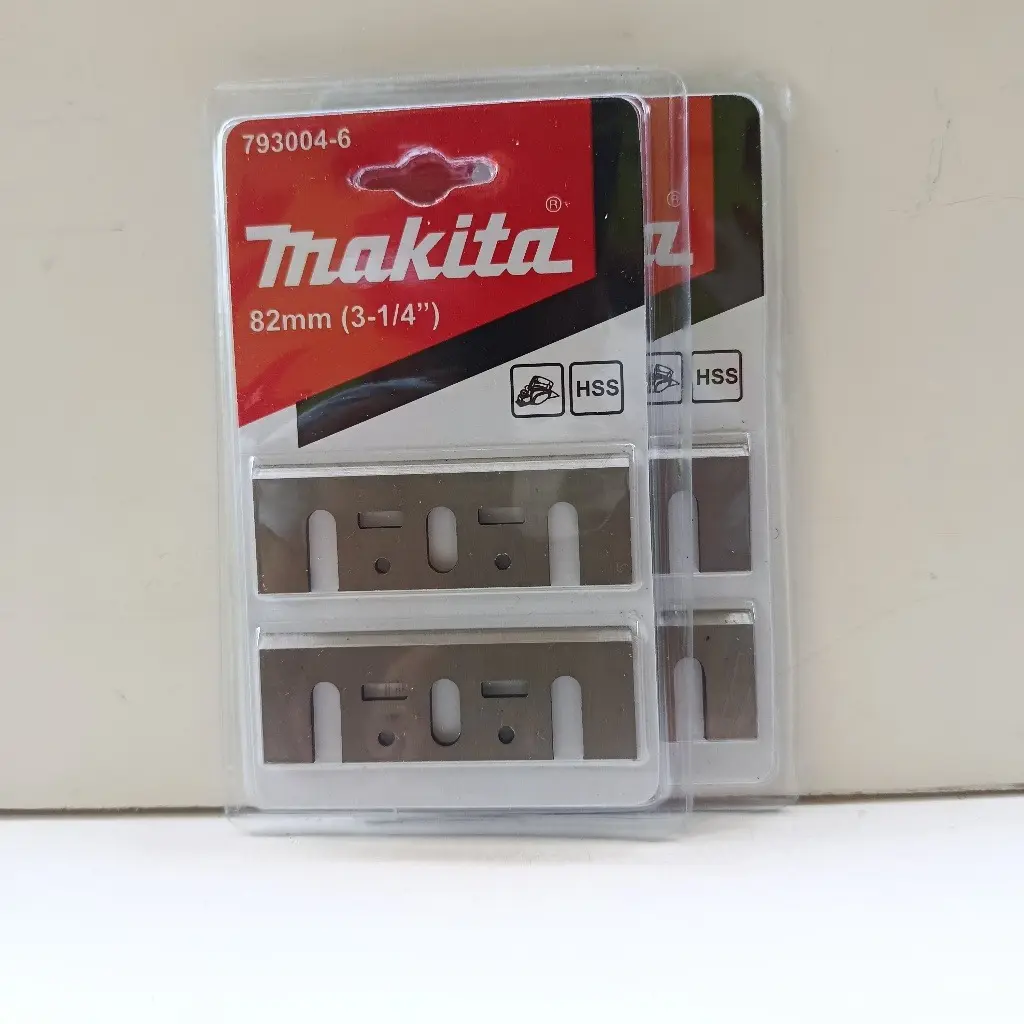 MATA PISAU KETAM PISAU SUGU KAYU MATA PISAU SERUT KAYU MAKITA HSS 82 - 1/4" mm MATA PISAU PLANER