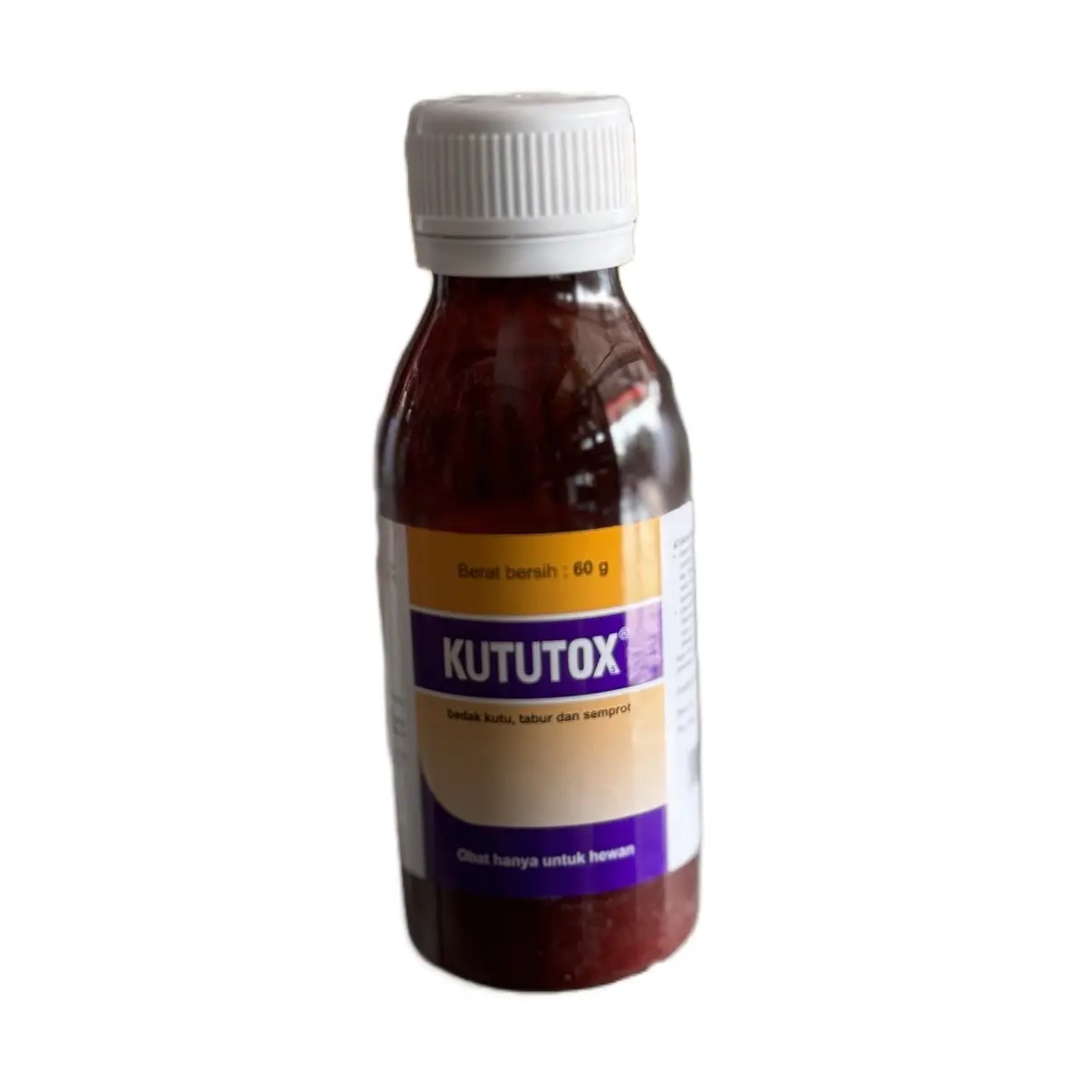 Kututox obat anti kutu burung sekaligus disinfektan