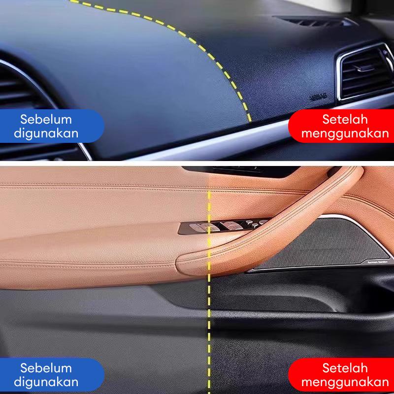 Krim Pembersih & Perawatan Jok Kulit Mobil - Penghilang Noda Tanpa Bilas Pelembab & Pelindung Interior Krim Pembersih & Perawatan Jok Kulit Mobil - Penghilang Noda Tanpa Bilas Pelembab & Pelindung Interior