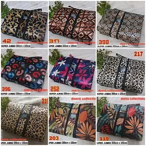 Deeva Collection Tikar Lipat Super Jumbo 300cm x 150cm Motif Beragam Anti Air untuk Piknik dan Acara Keluarga Praktis Dilipat - Outdoor