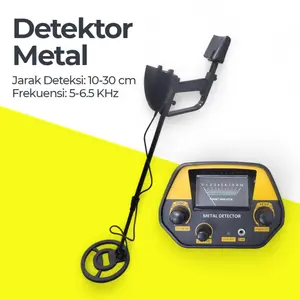 Mtos Mall- TIANLILONG Pendeteksi Logam Metal Gold Silver Detector 9V 10-30cm - GTX4080Y