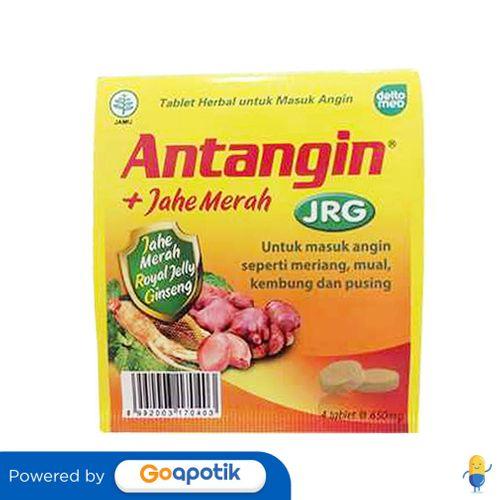 ANTANGIN JRG JAHE PLUS MERAH STRIP 4 TABLET