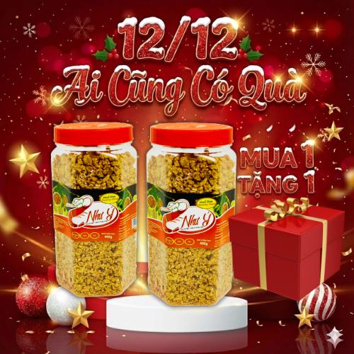 COMBO 2 HỦ - MUỐI TÔM NHƯ Ý LOẠI TO CAY 400G - DEAL SỐC Gia Vị Bột