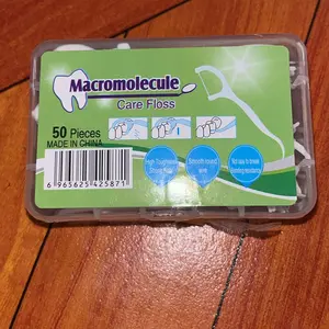 Isi 50 Benang Pembersih Selah Tusuk Gigi Box Kotoran
