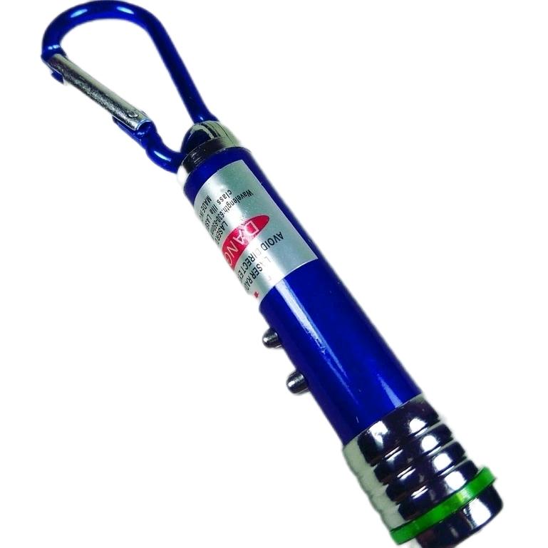 Mainan kucing lampu laser / mainan cikcak / aksesoris gantungan kunci 2