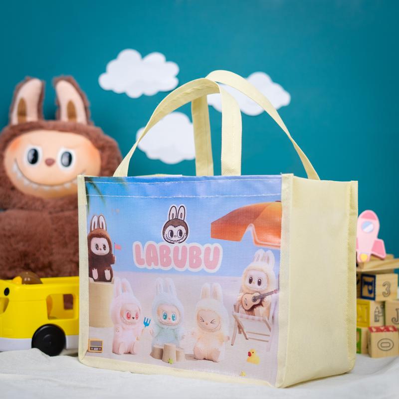 TAS READY STOCK ULANG TAHUN MOTIF LABUBU TERBARU LANDSCAPE MUAT KOTAK KFC 1