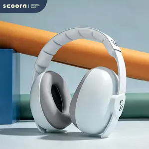 SCOORA Cronos Baby Earmuff - All White