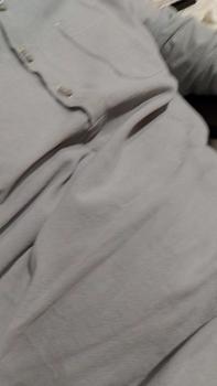 Product Review of Kemeja-T Kapas Lengan Tiga Suku, untuk Lelaki, Gaya Korea Bergaya, Kolar Berdiri, Baju Pullover, Lengan Pendek, Atasan Kemeja-T Linen, Sesuai untuk Musim Panas from R**y 0
