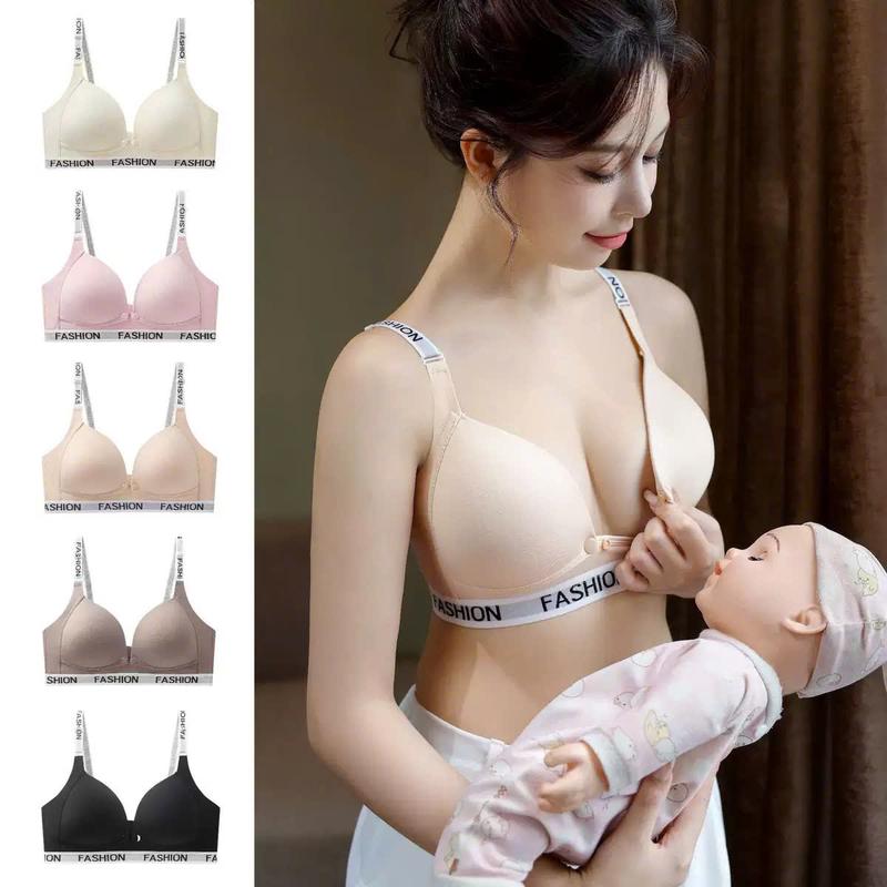 Áo lót bầu và sau sinh su non Áo bầu mở cúc cho bé ti AL08