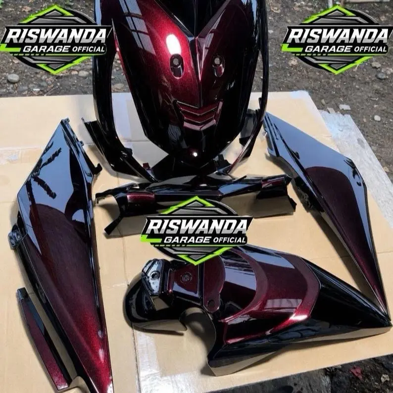 cover full body halus honda beat karbu tahun 2008-2012 monlight red
