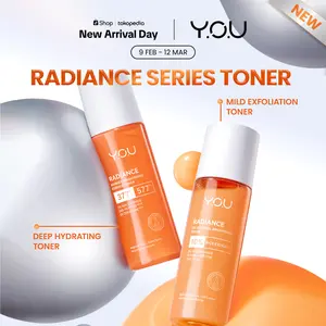 [NEW LAUNCH] YOU Radiance Toner Series Oil Control Brightening Toner Barrier Brightening Essence Toner 377+577 Niacinamide Alpha Arbutin AHA Ceramide Gentle Hydrating Moisturizing Melembabkan Wajah