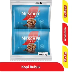 NESCAFE ICE ROAST AMERICANO KOPI HITAM NETTO 10 PCS X 2 GR Coffee