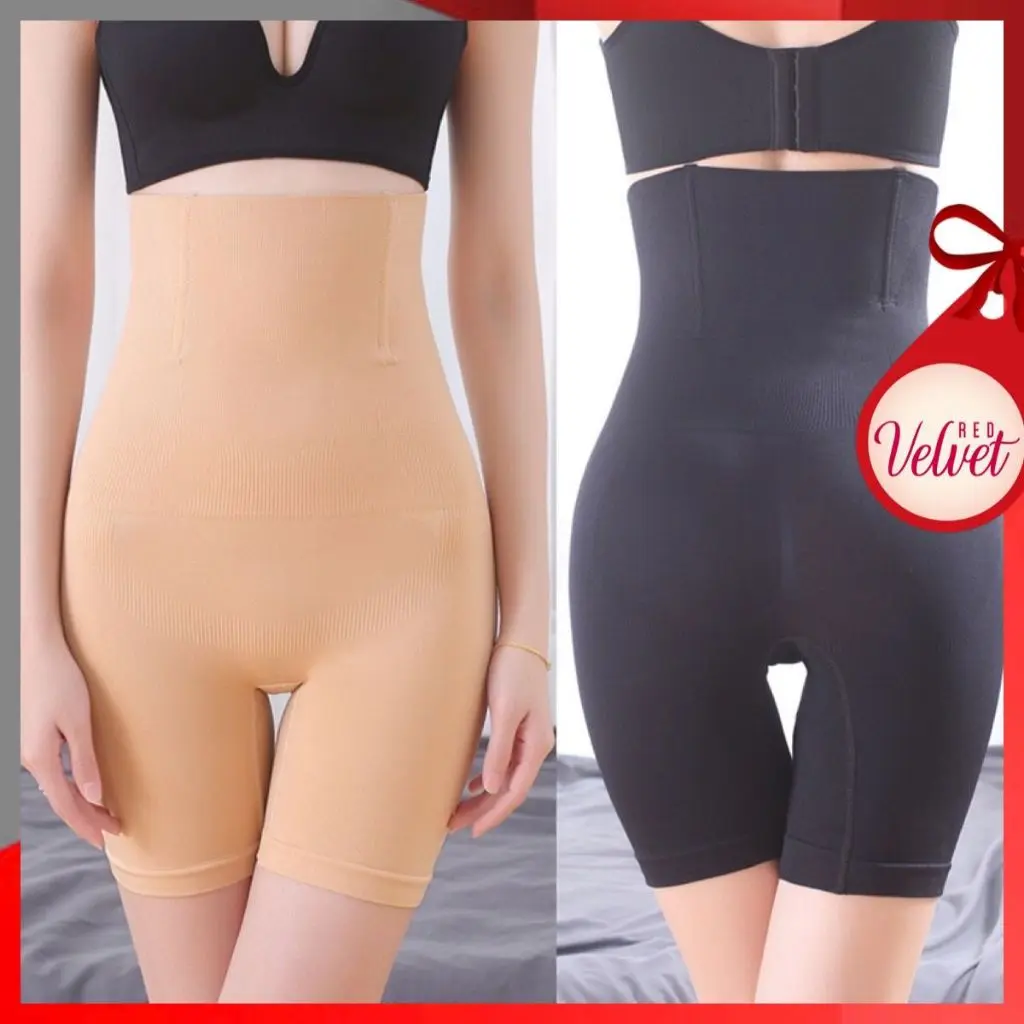 RV® Korset Pelangsing Wanita Celana korset Waist Tummy Tuck Membentuk Pembentuk Pinggang Bahan Nilon Spandex import 1247