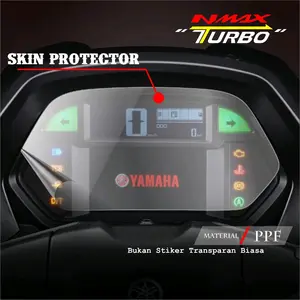 Stiker Antigores Spidometer NMAX TURBO NEO TECHMAX 2024-2025 Bahan PPF Bening