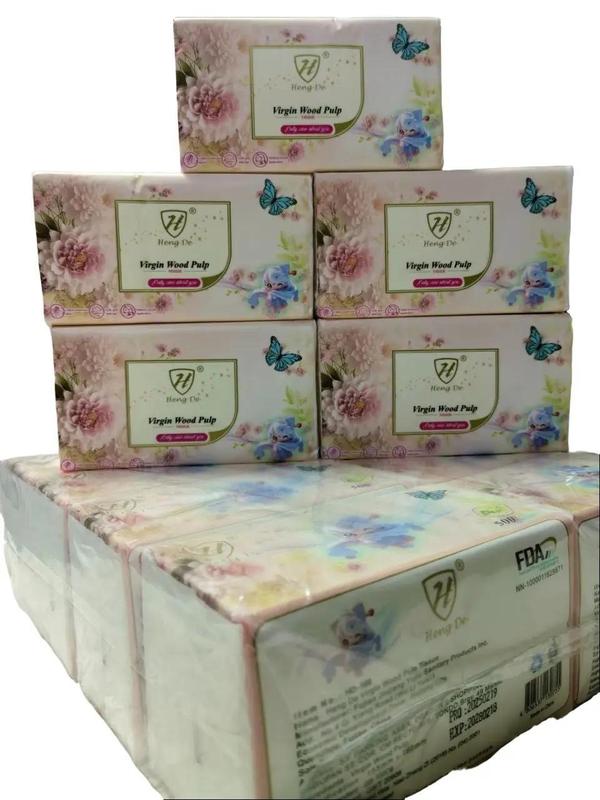 500sheets Softone Tissue Paper Towel facial Tissue 8 Packs 4Ply ...