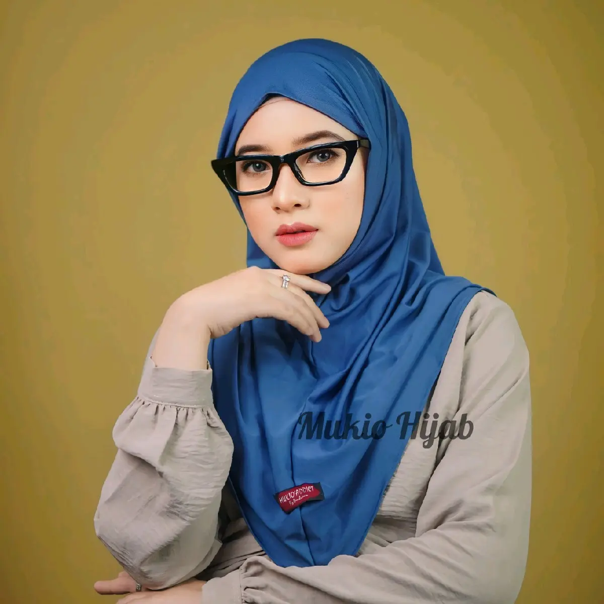 Hijab  Bergo instan non pet Jilbab sport Jersey