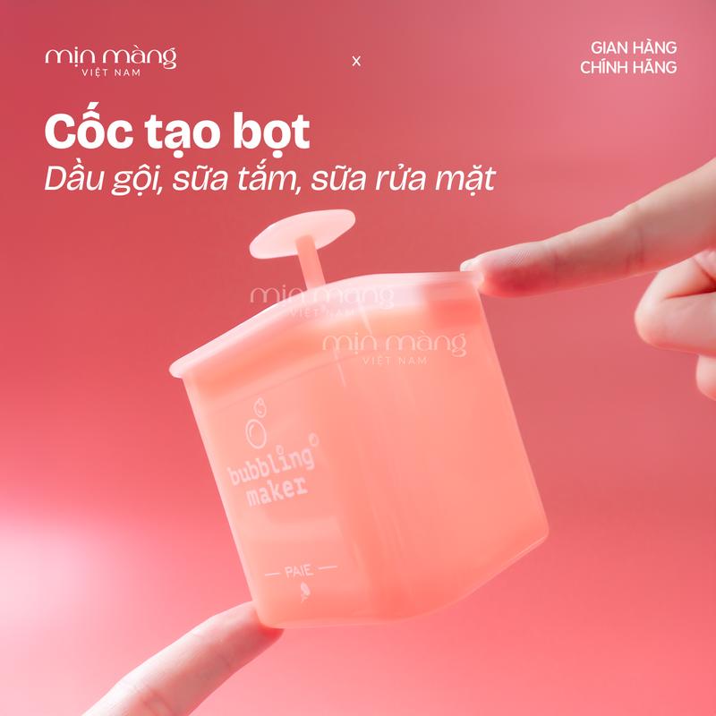 Cốc Tạo Bọt Sữa Rửa Mặt Sữa Tắm Dầu Gội MỊN MÀNG VIỆT NAM Bọt Siêu Nhiều Và Mịn Kiểu Dáng Nhỏ Gọn Chất Liệu Cao Cấp Bền Bỉ