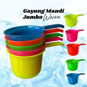 GAYUNG MANDI TEBAL 3 PCS WARNA-WARNI MURAH