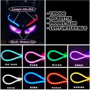 LAMPU ALIS DRL FLEKSIBEL 30cm 15cm LAMPU ALIS ELASTIS NEON UNIVERSAL