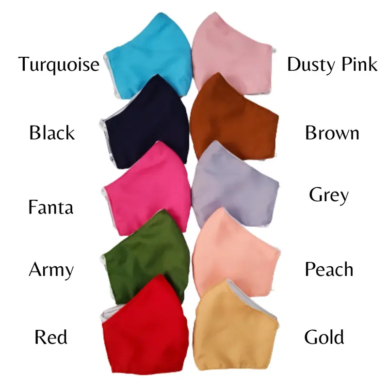 MASKER ANAK KAIN POLOS DUCKBILL EARLOOP HEADLOOP HIJAB 0
