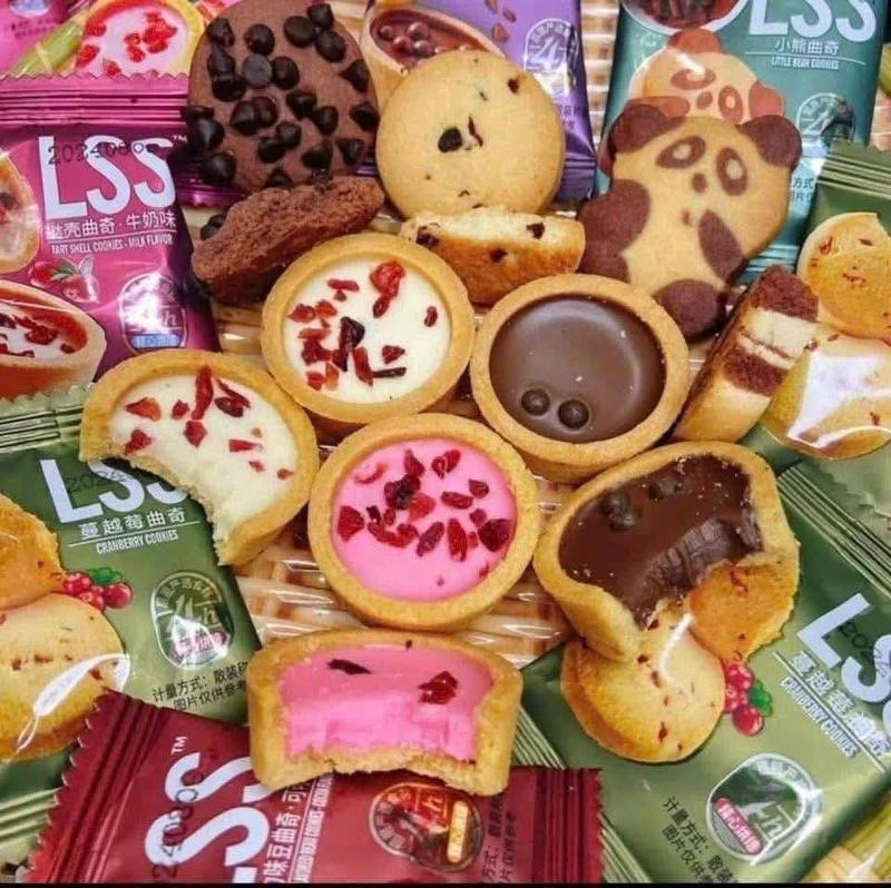 Bánh Quy Socola LSS, Bánh quy bơ phủ socola thơm ngon, bánh cookies socola, Bánh LSS Mix, Bánh Quy LSS, Bánh Tết