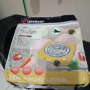 GM Bear Kompor Listrik 1 Tungku P0276 - Electric Stove Portable Kompor Listrik Mini
