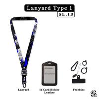 Gambar SL.ID Lanyard Id card Holder Printing - Surrealism Series - Lanyard Type 1 dari SL.ID. Kota Cimahi 2 Tokopedia