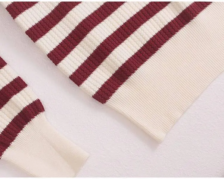 Gloryshop88 RAJUT Atasan Kerah Salur renda / Rajut Wanita Lengan Panjang / Sweater Rajut Wear KnitWear / Atasan Korea Model / Premium Variasi PITA 3