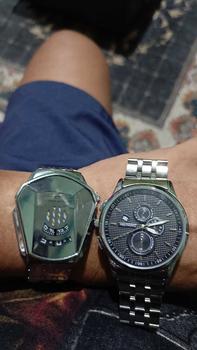Product Review of DISKON  Evans Jayden Jam Tangan Pria 9953-1 Rantai Stainless Steel Analog Sapphire Glass Water Resistant 5ATM Watches Kaca from 🅚**🅤 1