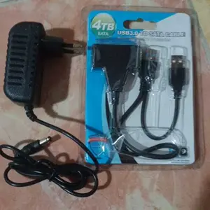 Converter SATA to USB 3.0 / 2.0 Adapter For HardDrive 2,5" SSD & 3,5"  HDD PC