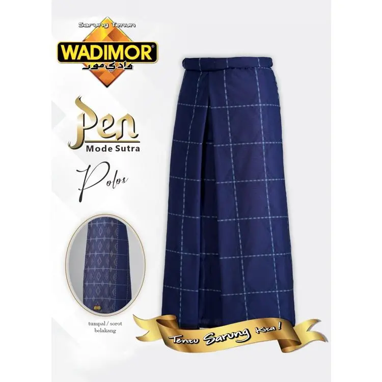 Wadimor Sarung Tenun Pen Mode Sutra POLOS