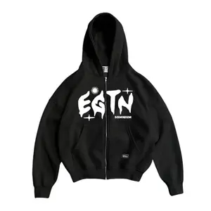 Jaket Sweater Hoodie Zipper EGTN Star Black Original Sweatshirt Pria High Quality Distro