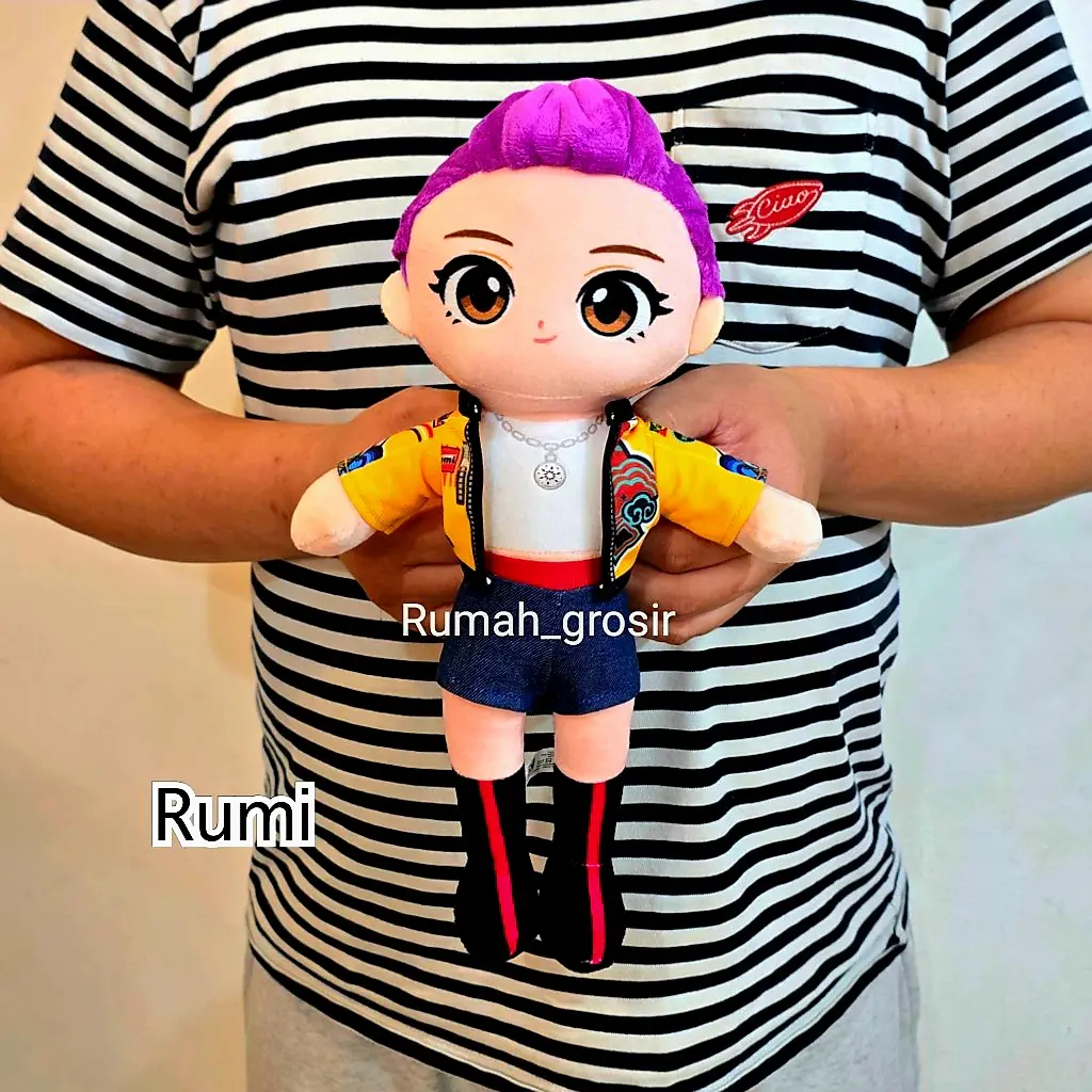 Boneka KPOP Demon Hunter Hunters Golden Huntrix – Mira Zoey Rumi - Shop ...