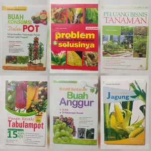 Buku Budidaya Tanaman Buah Bunga Peternakan Hewan Peliharaan DLL Baru