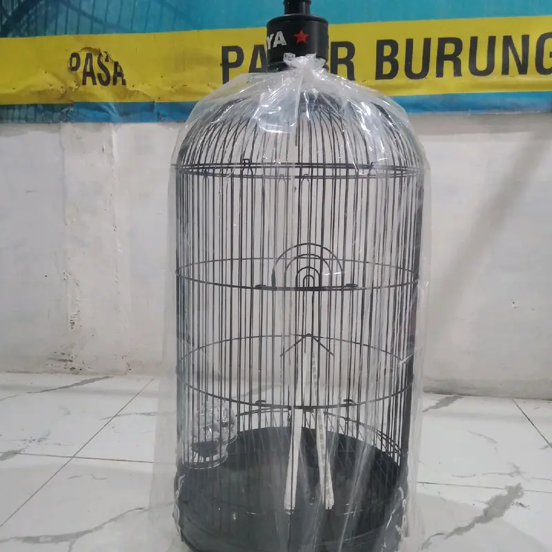 sangkar levebird oriq jaya vpc poloss bahan tebel ukuran lebar 33x33cm pengiriman seruruh indonesia 3