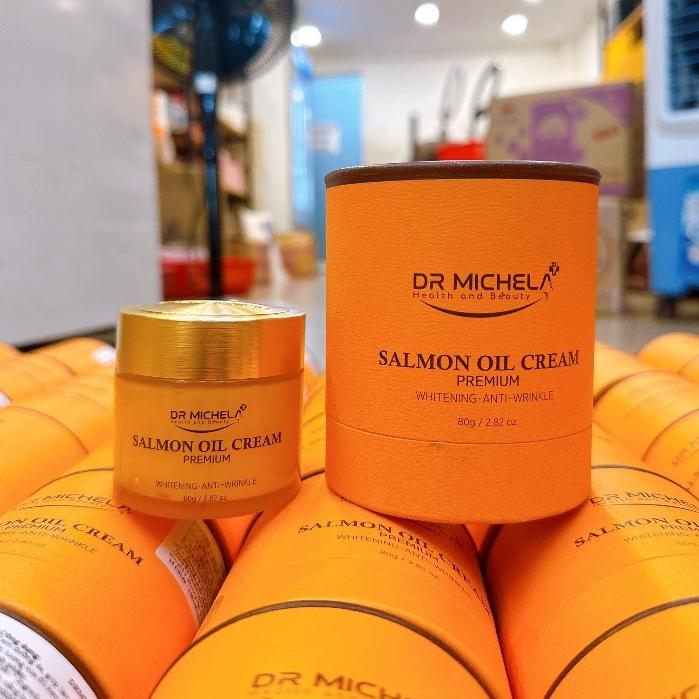Kem dưỡng da cá hồi DrMichela Salmon Oil Cream premium 80g