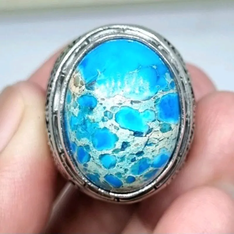pirus NEVADA / cincin batu akik nevada dim 17-20 great A 3