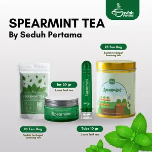 Seduh Pertama Spearmint Tea | Pure Spearmint Leaves Tea