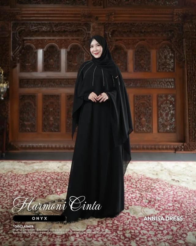 New Abaya Virall Anissa Abaya Bahan Ceruty Babydoll - Abaya Remaja Aesthetic - Abaya Arabian Turkey - Gamis Wanita Muslimah - Gamis Lebaran Model Baru - Gamis Simpel Elegan - Gamis Aesthetic Berhijab - Gamis Santri Pondok - Gamis Cantik Simpel - 3