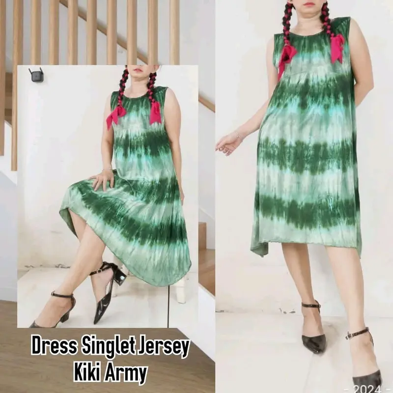 Daster Singlet Bahan Kaos Jersey Dastee Yukensi One Size Fit to XL 5