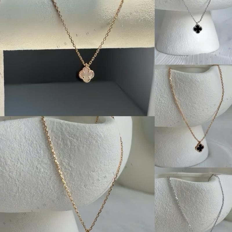 Tên D3 vòng cổ titan 4 lá cao cấp mini by Huehoang