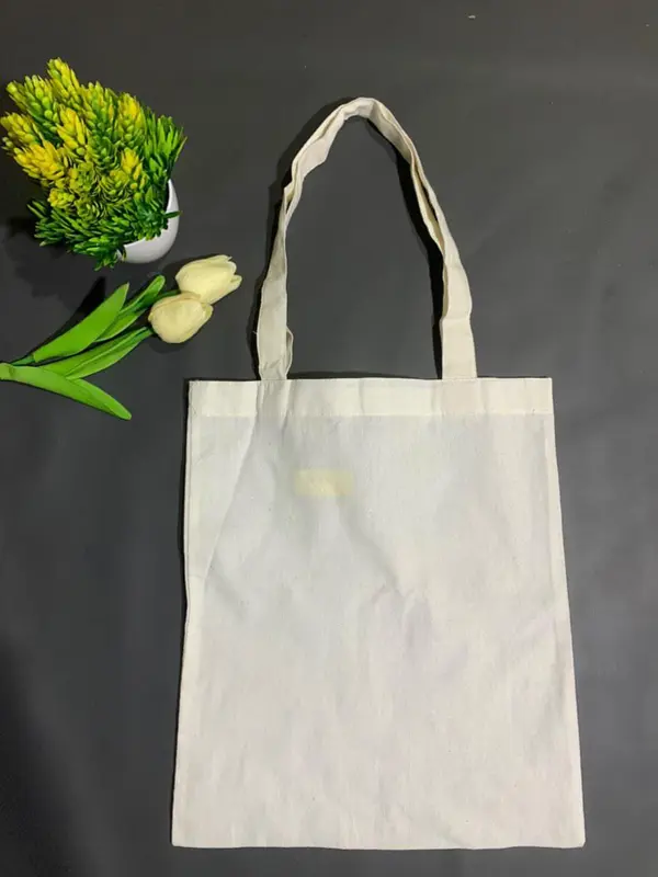 PROMO TOTEBAG BLACU TEBAL PREMIUM MURAH TOTEBAG AESTHETIC TAS TUGAS SEKOLAH 0