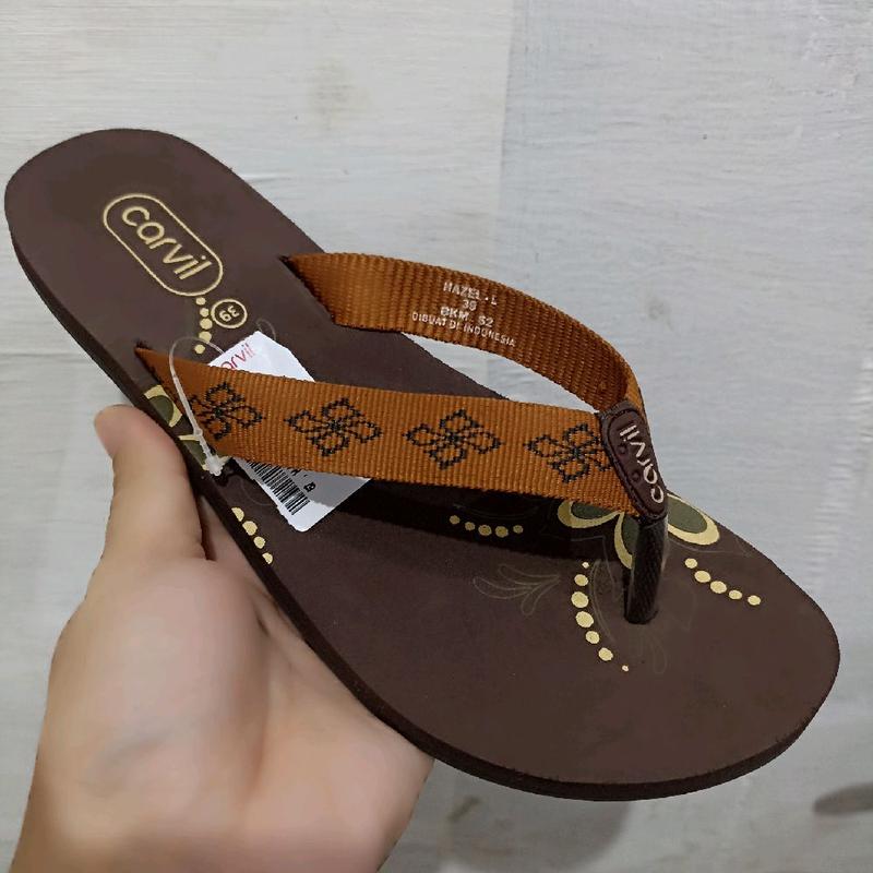 Sandal Jepit Carvil Wanita Sendal Teplek Harian Tanpa Hak Cewek 6