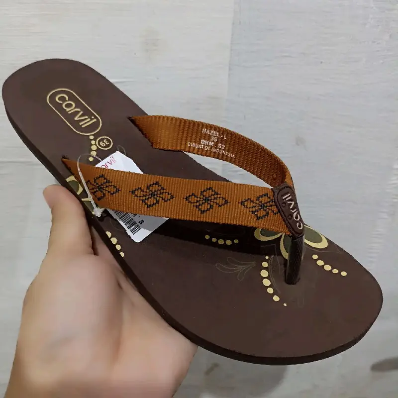 Sandal Jepit Carvil Wanita Sendal Teplek Harian Tanpa Hak Cewek 6