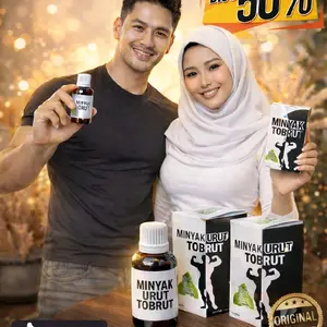 Promo Besar Besaran Minyak Pijat Urut Daun Tobrut Original Best Seller Mengencangkan, Sedang ada Diskon dan bisa COD