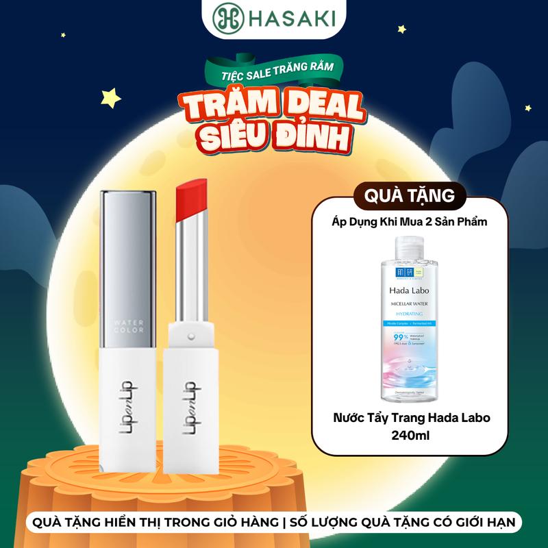 [MUA 2 TẶNG 1] Son Trang Điểm Dưỡng Tối Ưu Lip On Lip Water Color 2.2g | HASAKI BEAUTY