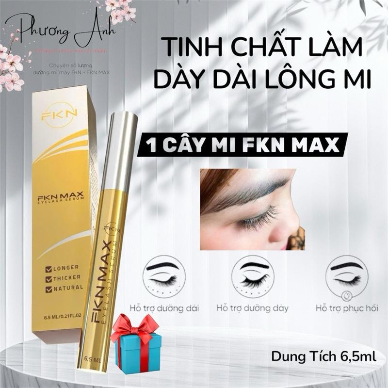  FKN MAX - Dưỡng Mi Phiên Bản Cải Tiến 6,5ml Hỗ Trợ Hạn Chế Thâm Dày Dài Rút Ngắn Thời Gian Làm Đẹp Cho Nữ Women.   1 CÂY MI   