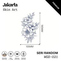 Gambar Jakarta Skin Art Tato Temporer WGZ-021 - WGZ-030 Premium Ketahanan 2 - 3 Minggu - WGZ-021 dari Jakarta Skin Art Kota Administrasi Jakarta Selatan 2 Tokopedia
